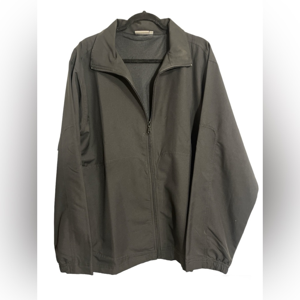 Dr. Pepper Brand | Solid Black Jacket Size Large - image 1